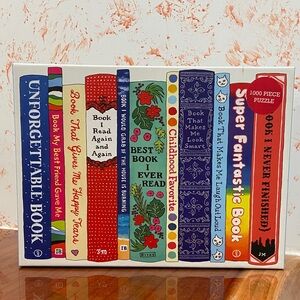 Galison Ideal Bookshelf Universals - 1000 Piece Puzzle